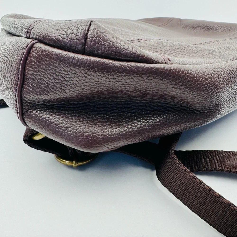 The Sak De Young Leather Backpack. Mahogany color. 100% Genuine leather.